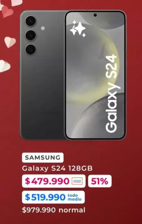 Samsung - Galaxy S24 128GB