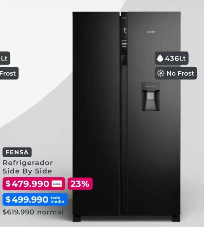 Fensa - Refrigerador Side By Side