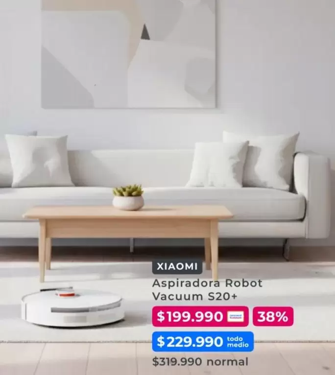 Xiaomi - Aspiradora Robot Vacuum S20+