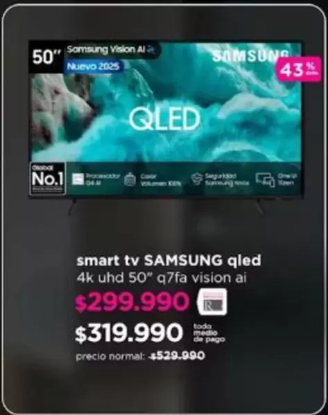 Samsung - Smart Tv Qled