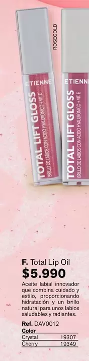 Etienne - Total Lip Oil