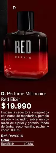 Millionaire - Perfume  Red Elixir