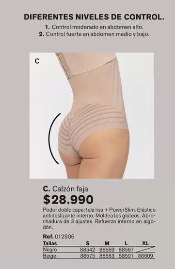 Control - Diferentes Niveles De