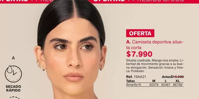 Camiseta Deportiva Silue- Ta Corra