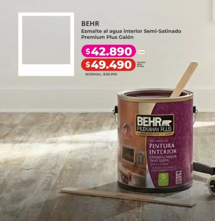 Esmalted Al Agua Interior Semi-Satinado