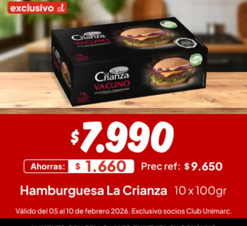 La Crianza - Hamburguesa