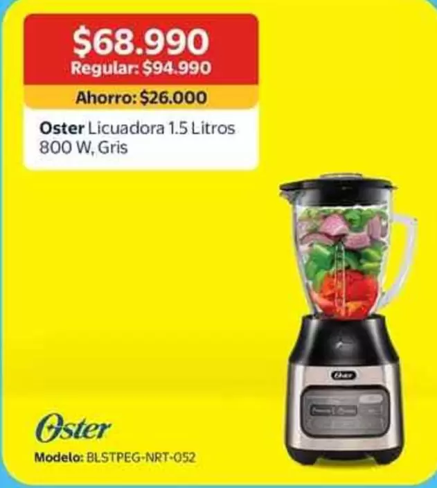 Oster -  Licuadora 1.5 Litros