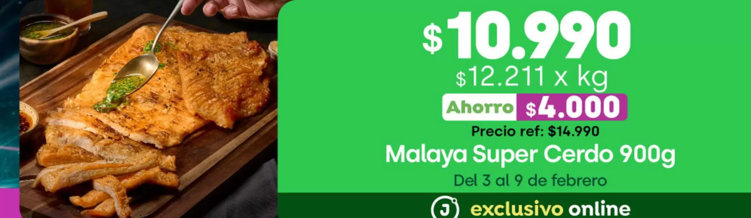 Malaya Super Cerdo 900g