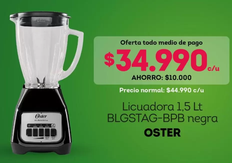 Oster - Licuadora 1,5 Lt