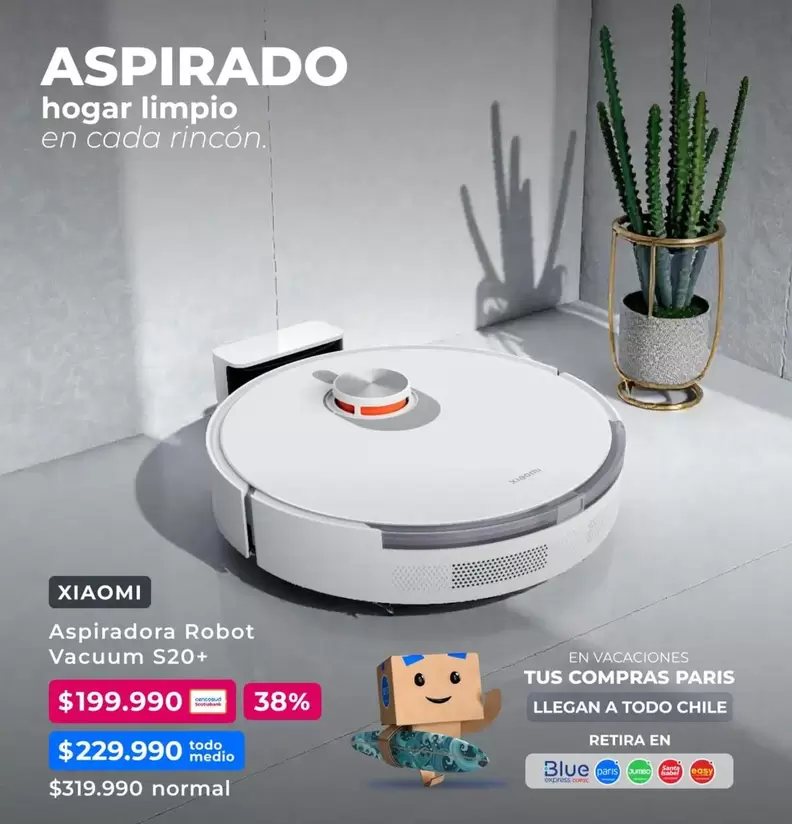 Xiaomi - Aspiradora Robot Vacuum
