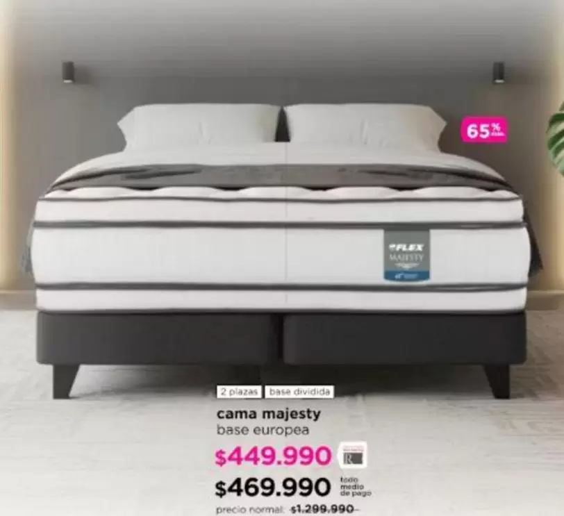 Flex - Cama Majesty Base Europea