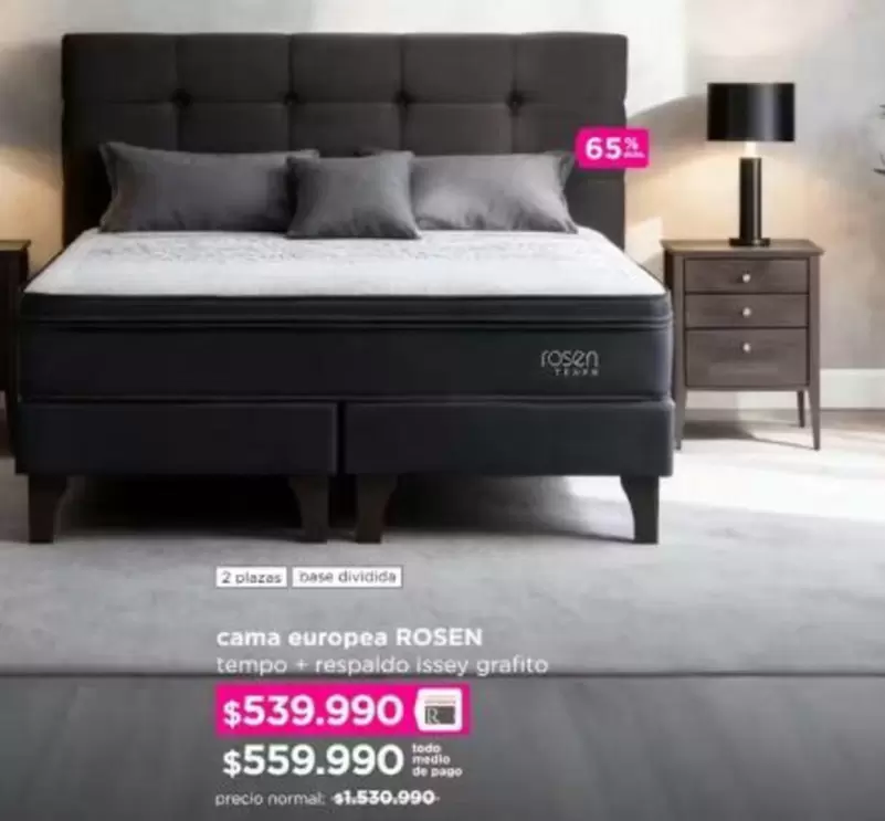 Rosen - Cama Europea