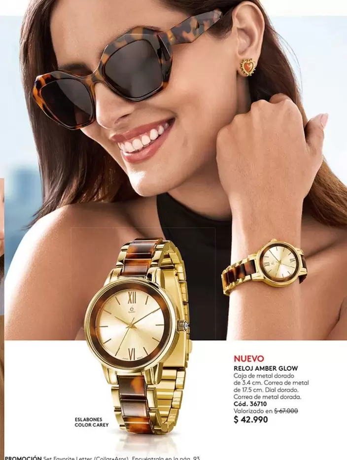 Metal - Nuevo Relo Amber Glow