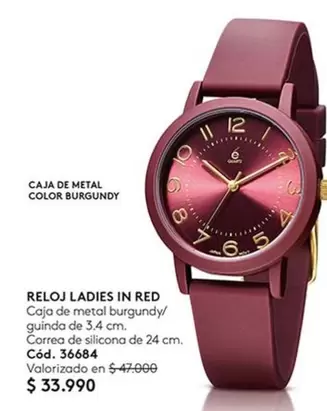 Metal - Reloj Ladies In Red