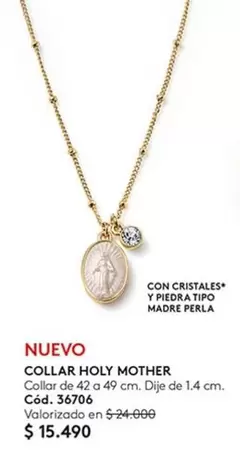 Perla - Nuevo Collar Hoy Mother