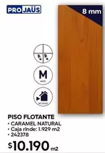 Piso Flotante Caramel Natural