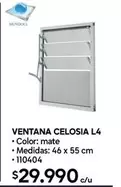 Ventana Celosia L4