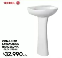 Trebol - Conjunto Lavamanos Barcelona