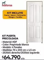 Kit Puerta Precolgada