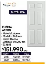 Puerta Acero
