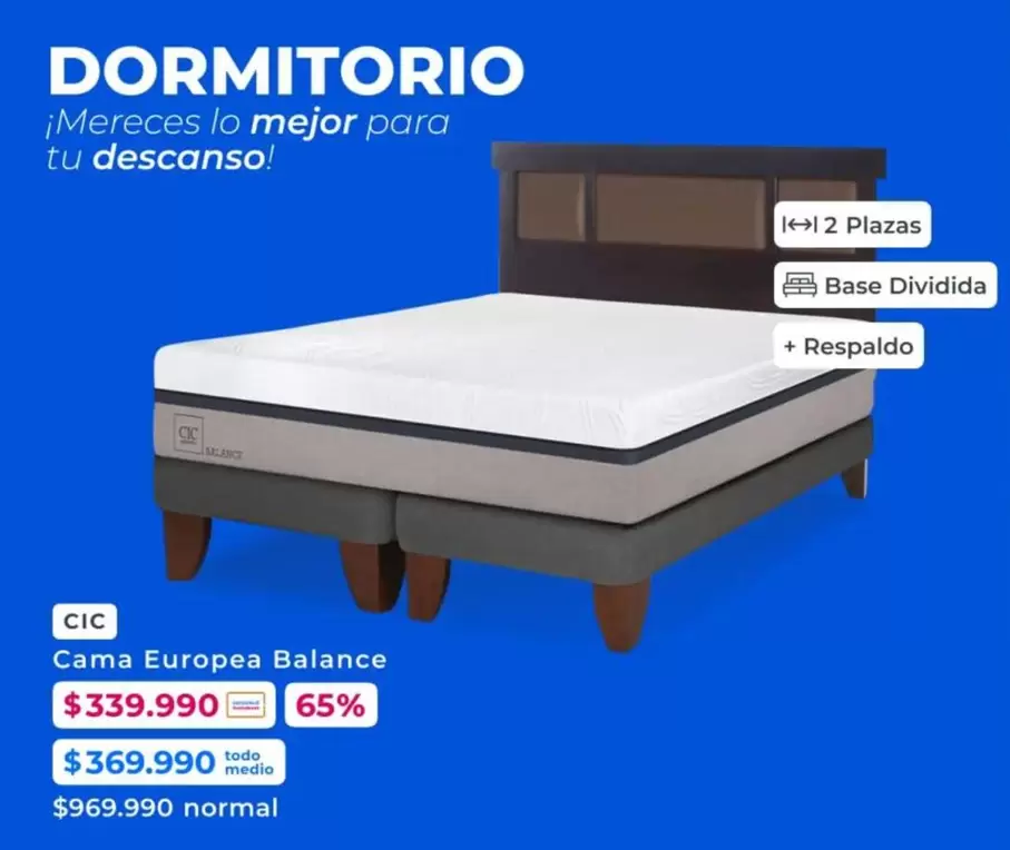 Cic - Cama Europea Balance