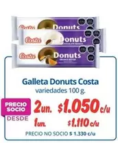 Costa - Galleta Donuts