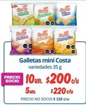 Costa - Galletas Mini