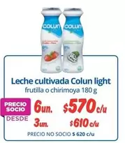 Colun - Leche Cultivada Light