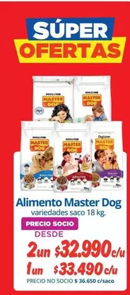 Master Dog - Alimento