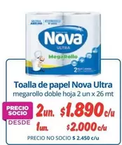 Nova - Toalla De Papel Ultra