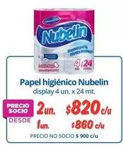 Nubelin - Papel Higienico