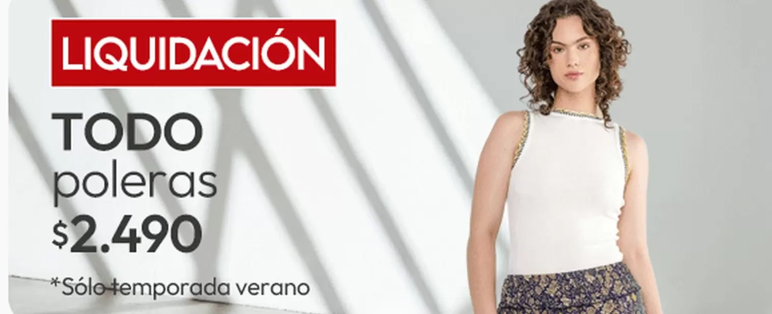 Liquidacion Toda Poleras