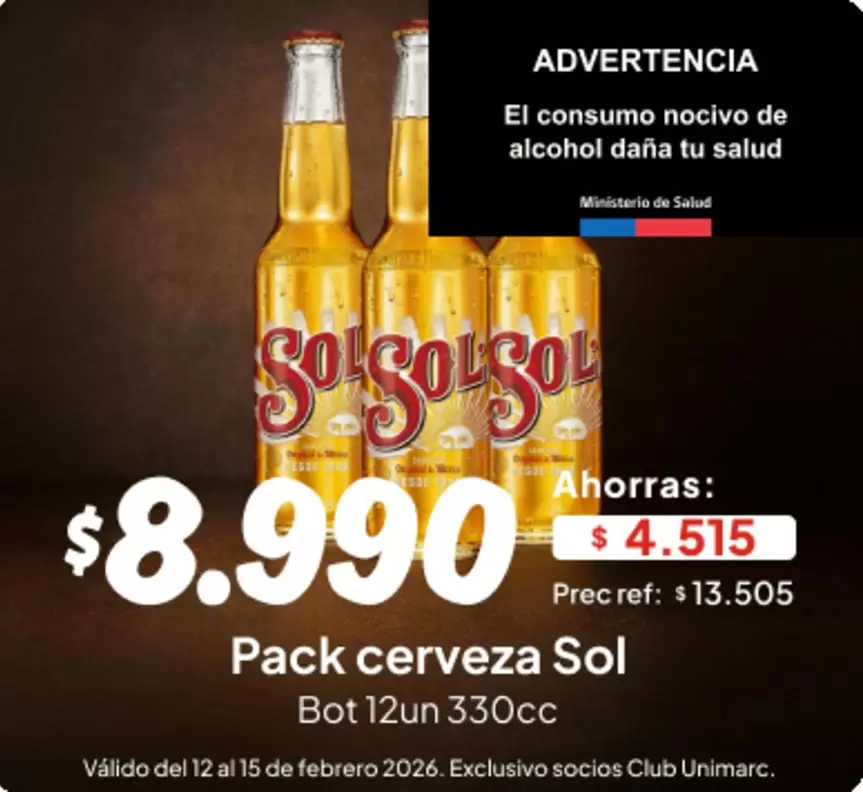 Sol - Pack Cerveza