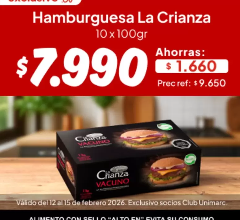 La Crianza - Hamburguesa