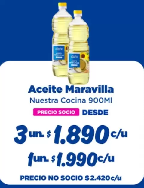Maravilla - Aceite