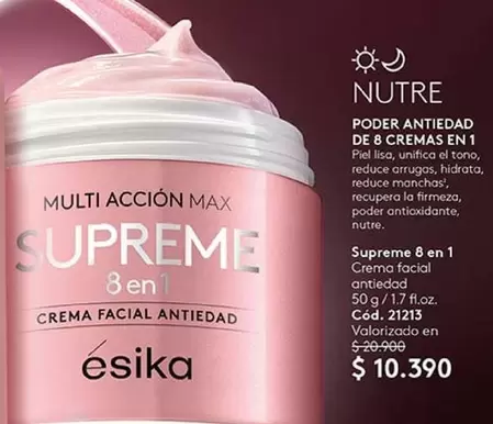 Nutra Bien - Poder Antiedad De 8 Cremas En 1