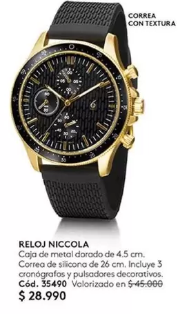 Metal - Reloj Niccola