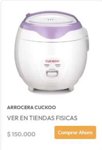Arrocera Ver En Tiendas Fisiccas