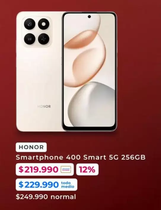 Smartphone 400 Smart 5g 256gb