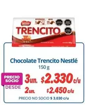 Nestlé - Chocolate Trencito
