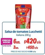 Lucchetti - Salsa De Tomates