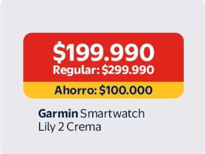 Garmin - Smartwatch Lily 2 Crema