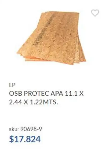 Oso Protec Apa 11.1 X 2.44 X 1.22mts