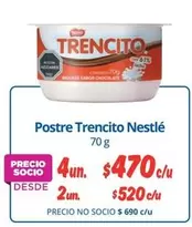 Nestlé - Postre Trencito