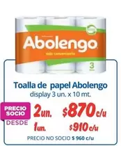 Abolengo - Toalla De Papel