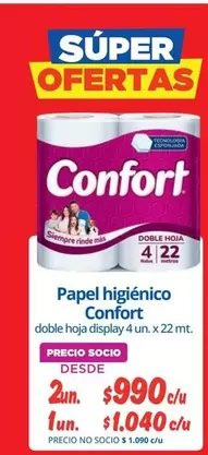 Confort - Papel Higiénico