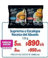 Abuelo - Suprema O Escalopa Receta Del