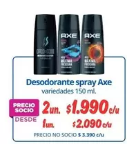 Axe - Desodorante Spray