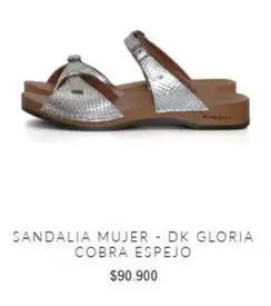 Sandalia Mujer-dk Gloria Cobra Espejo