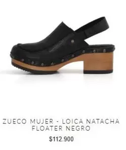 Loica Natacha Floater Negro